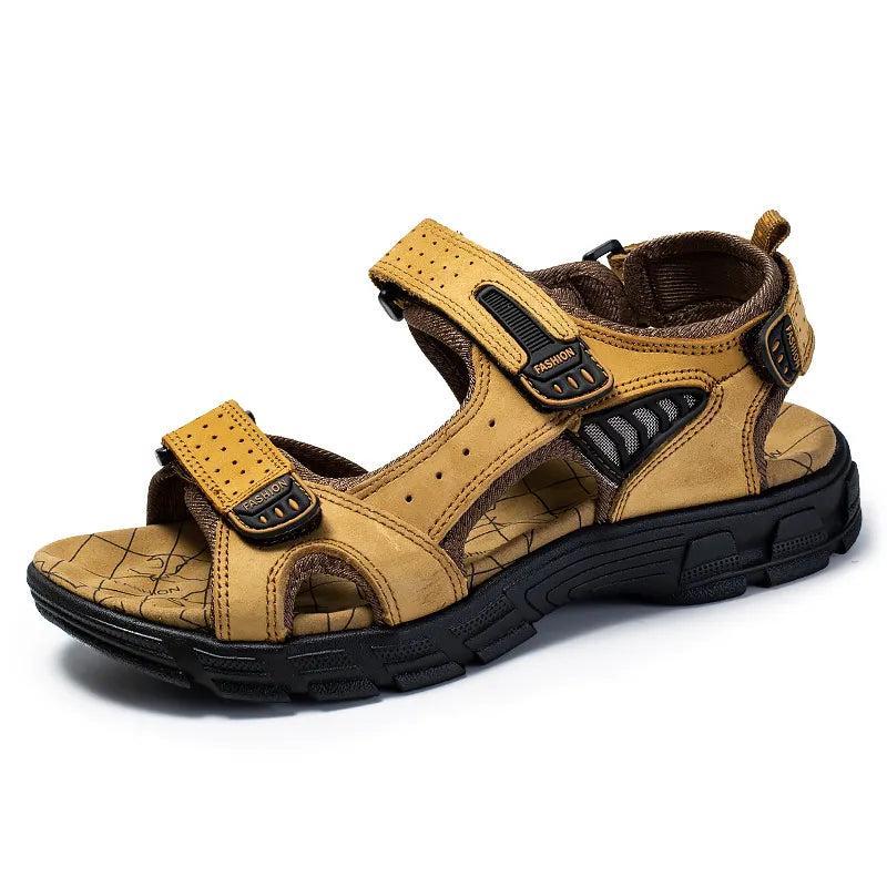 Tanzanix | Supportive sandals with cushioned sole-Apparel & Accessories > Shoes > Sandals-Beige-38-Tanzanix