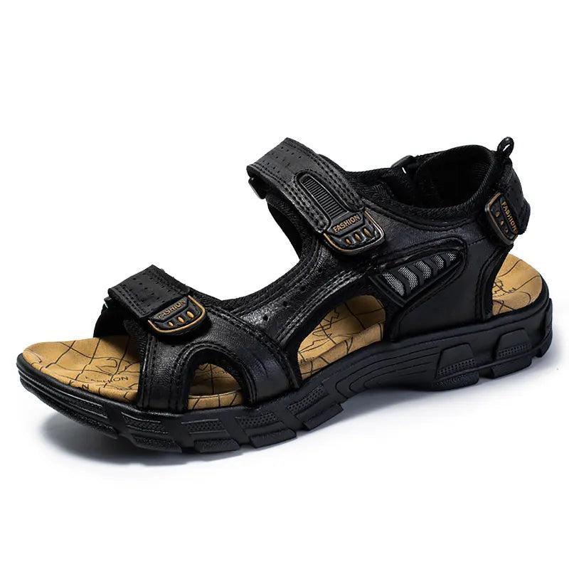 Tanzanix | Supportive sandals with cushioned sole-Apparel & Accessories > Shoes > Sandals-Black-38-Tanzanix