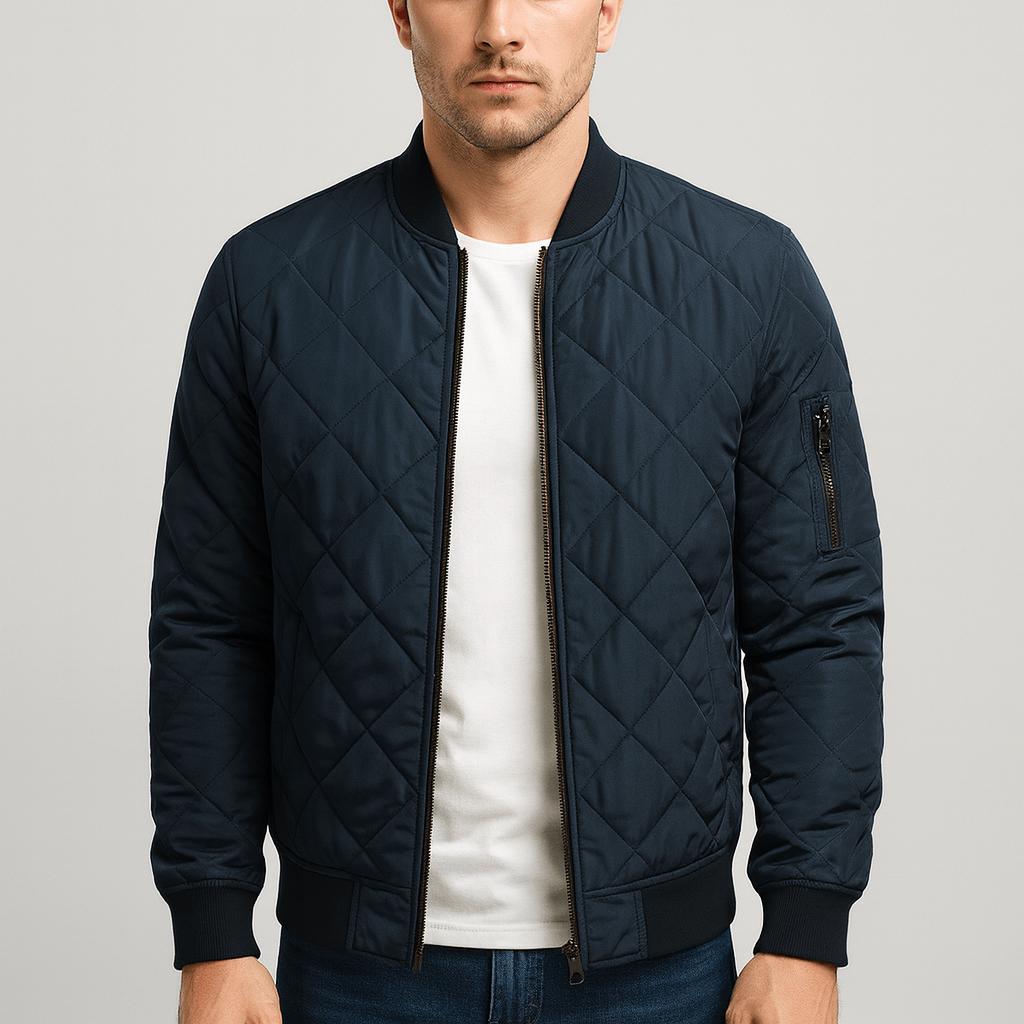 Tanzanix | Tailored fit transition padded jacket-Apparel & Accessories > Clothing > Outerwear > Coats & Jackets > Puffer Jackets-Dark Blue-S-Tanzanix