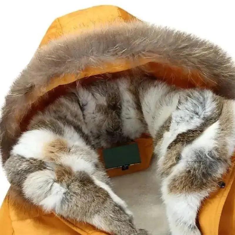 Tanzanix | Thermal puffer jacket with removable hood-Apparel & Accessories > Clothing > Outerwear > Coats & Jackets > Puffer Jackets-Tanzanix