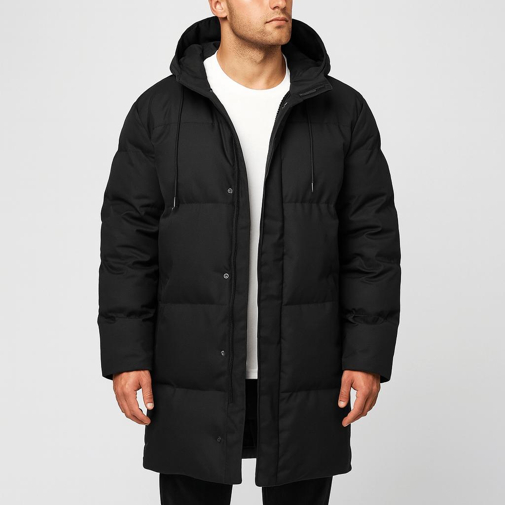 Tanzanix | Water-resistant insulated winter puffer jacket-Apparel & Accessories > Clothing > Outerwear > Coats & Jackets > Puffer Jackets-Black-S-Tanzanix