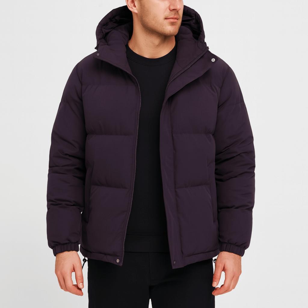 Tanzanix | Waterproof insulated puffer jacket-Apparel & Accessories > Clothing > Outerwear > Coats & Jackets > Puffer Jackets-Purple-S-Tanzanix