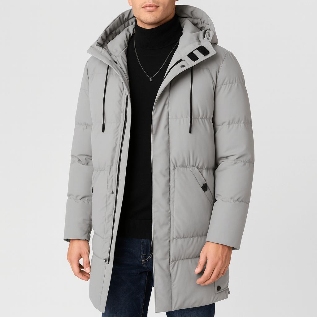 Tanzanix | Waterproof parka jacket-Apparel & Accessories > Clothing > Outerwear > Coats & Jackets > Parkas-Gray-M-Tanzanix