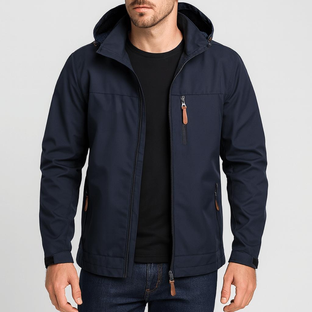 Tanzanix | Waterproof softshell jacket-Apparel & Accessories > Clothing > Outerwear > Coats & Jackets-Blue-M-Tanzanix