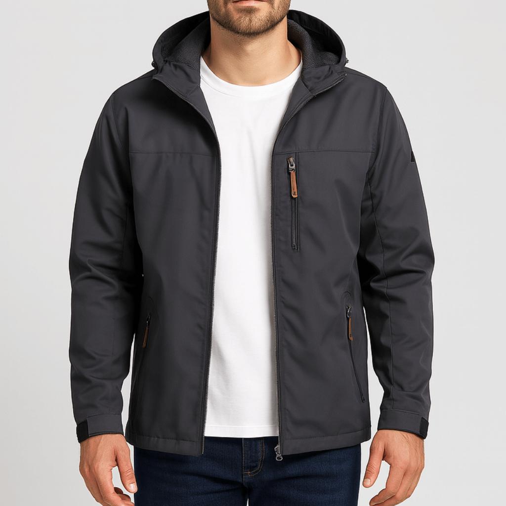 Tanzanix | Waterproof softshell jacket-Apparel & Accessories > Clothing > Outerwear > Coats & Jackets-Gray-M-Tanzanix