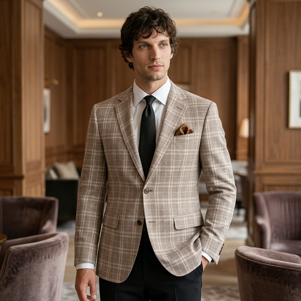 Alfie | Men's Slim Fit Blazer Jacket - view 8