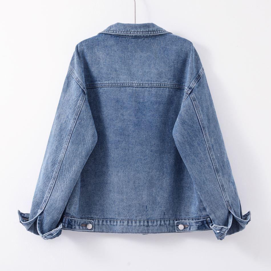 Ava | Women's Oversized Denim Jacket - view 2