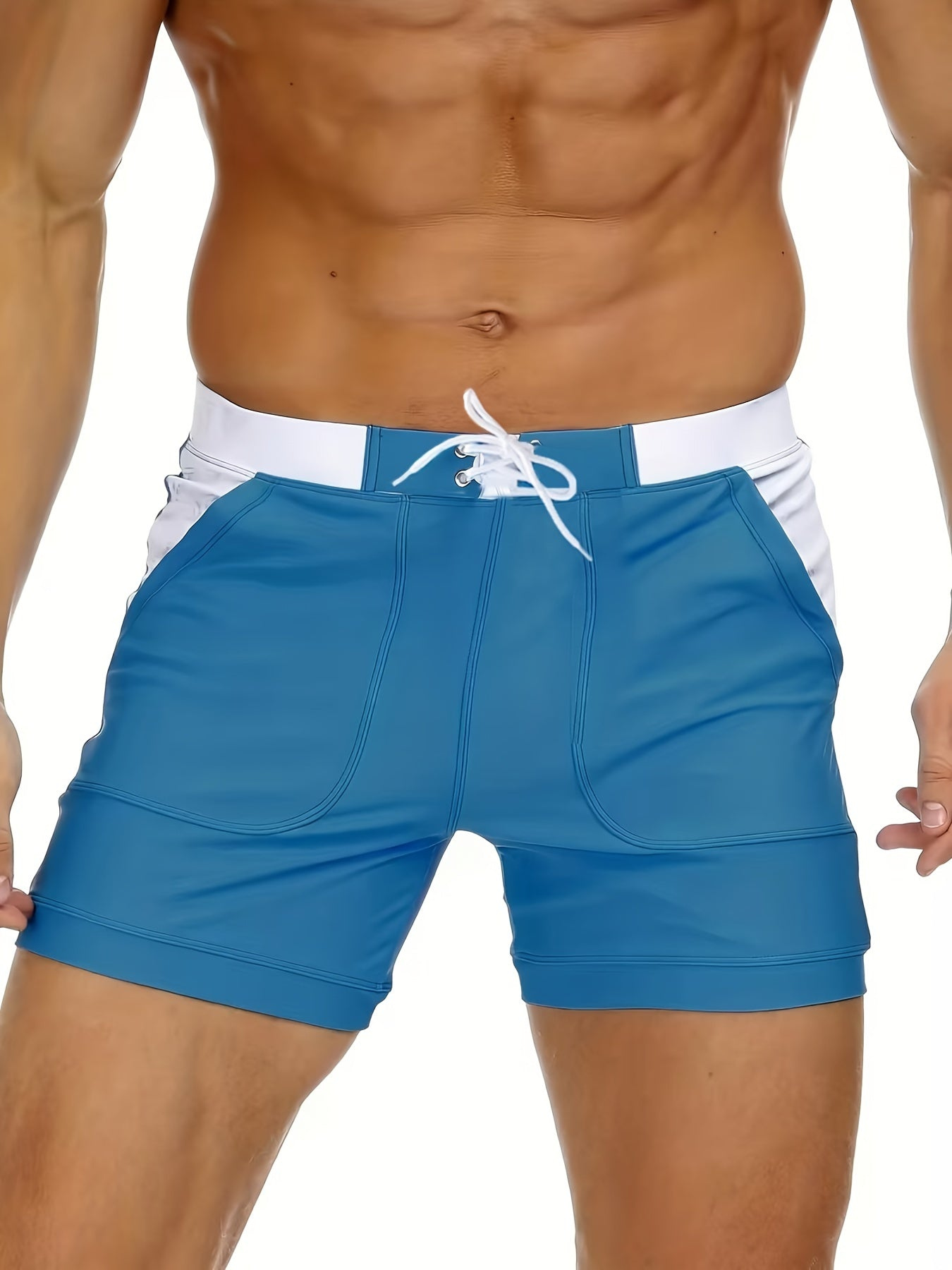 Elliott | Men's Quick-Dry Swim Shorts - Turquoise Blue