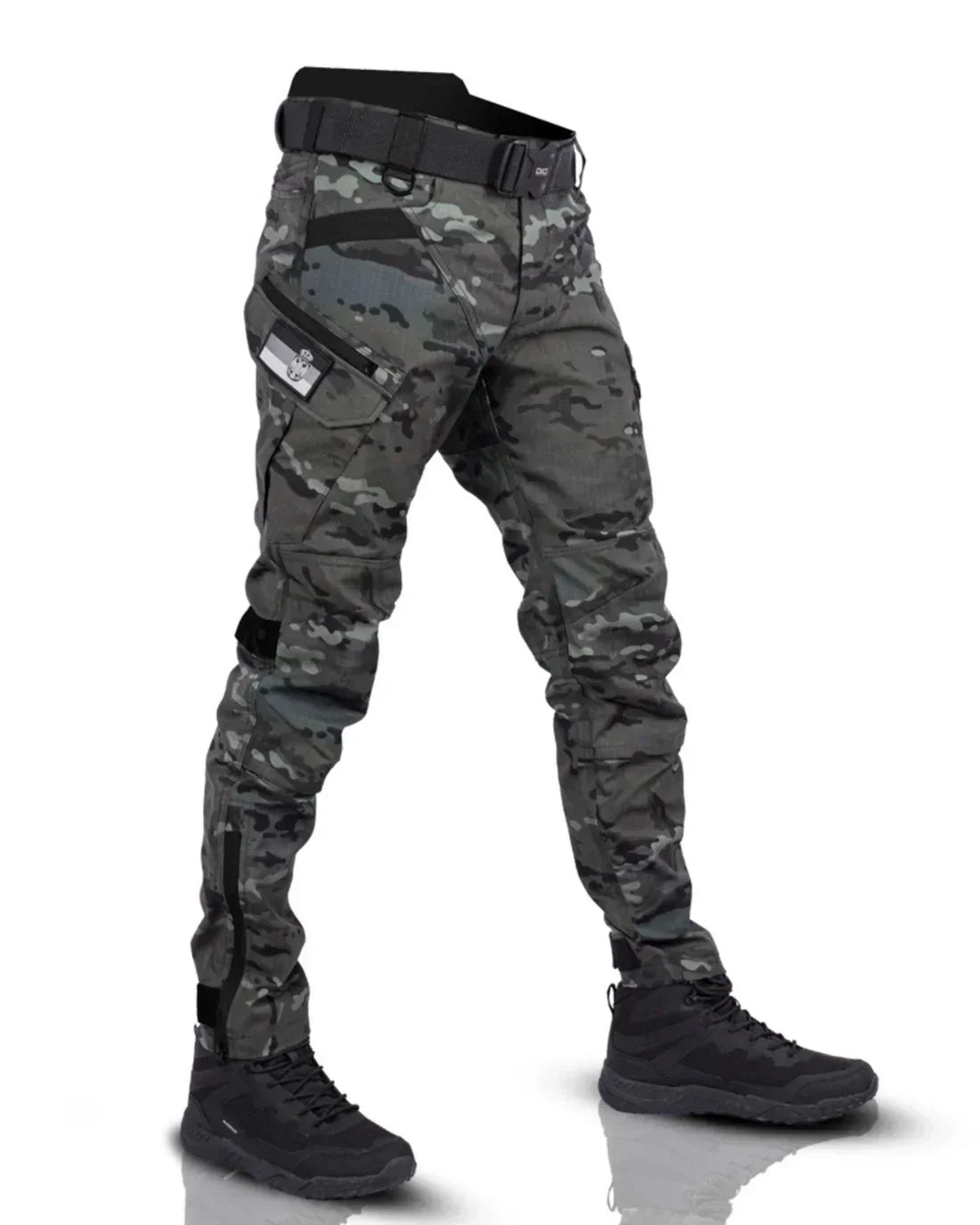Freddie | Men's Tactical Cargo Trousers - Olive Green