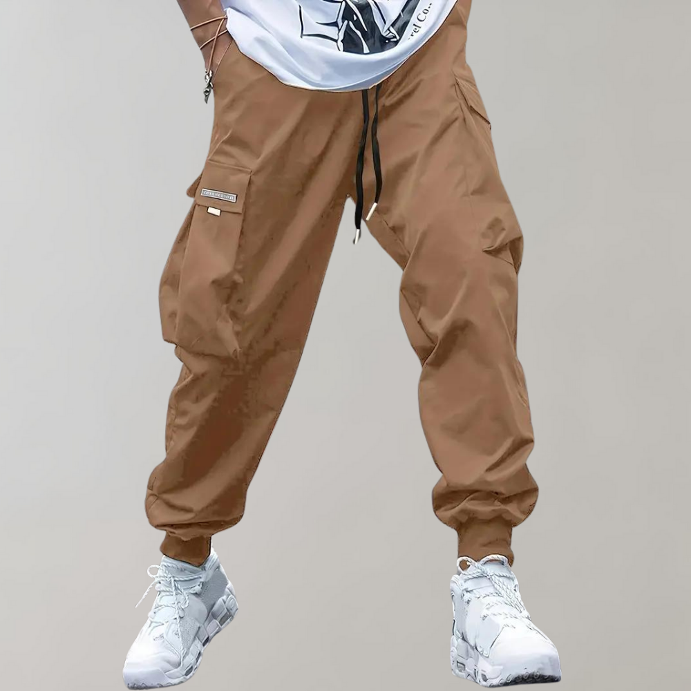 Graham | Men's Cuffed Cargo Joggers - view 4