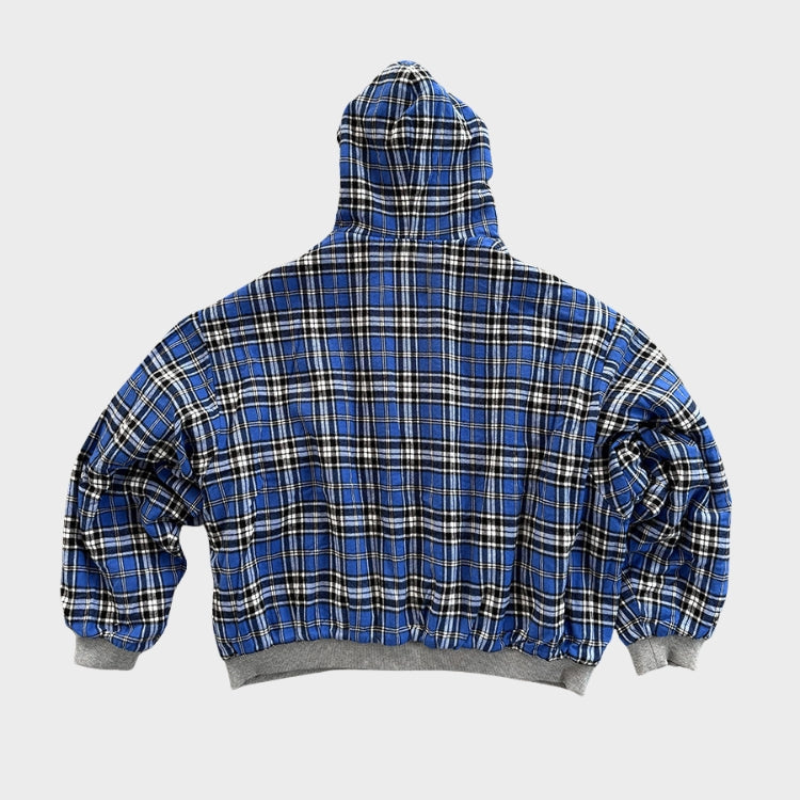 Ingvar | Vändbar oversize hoodie med dragkedja - bild 7