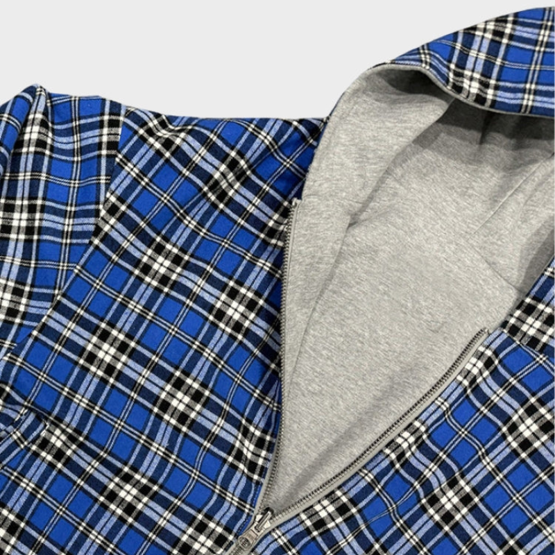 Ingvar | Vändbar oversize hoodie med dragkedja - bild 8