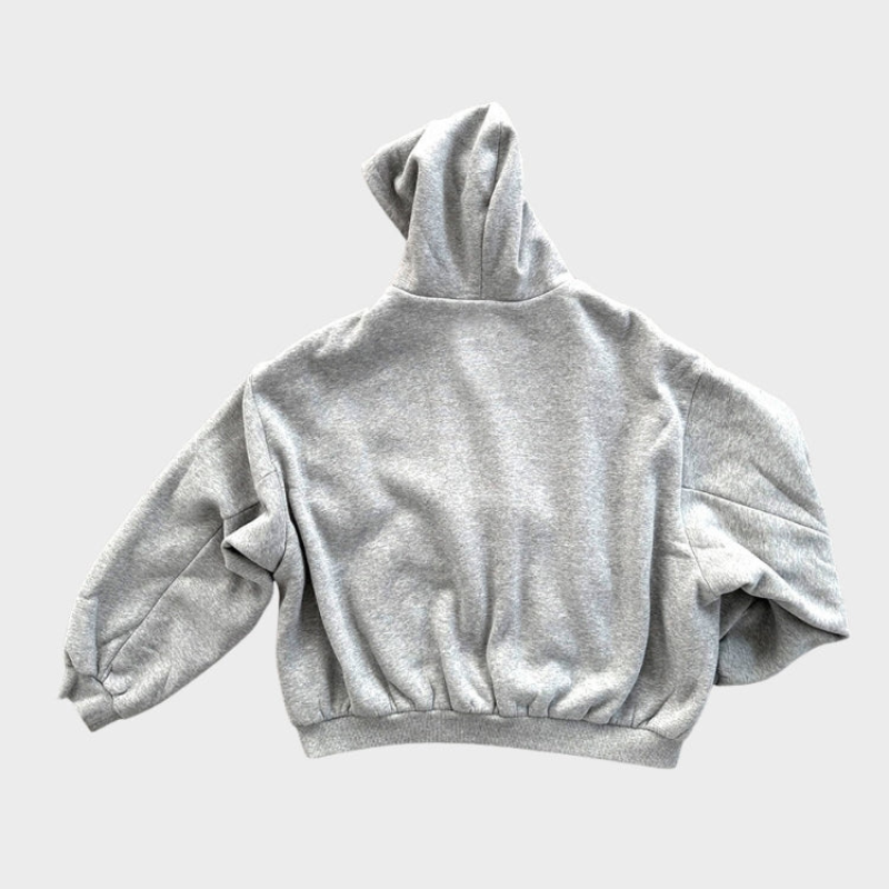 Ingvar | Vändbar oversize hoodie med dragkedja - bild 9