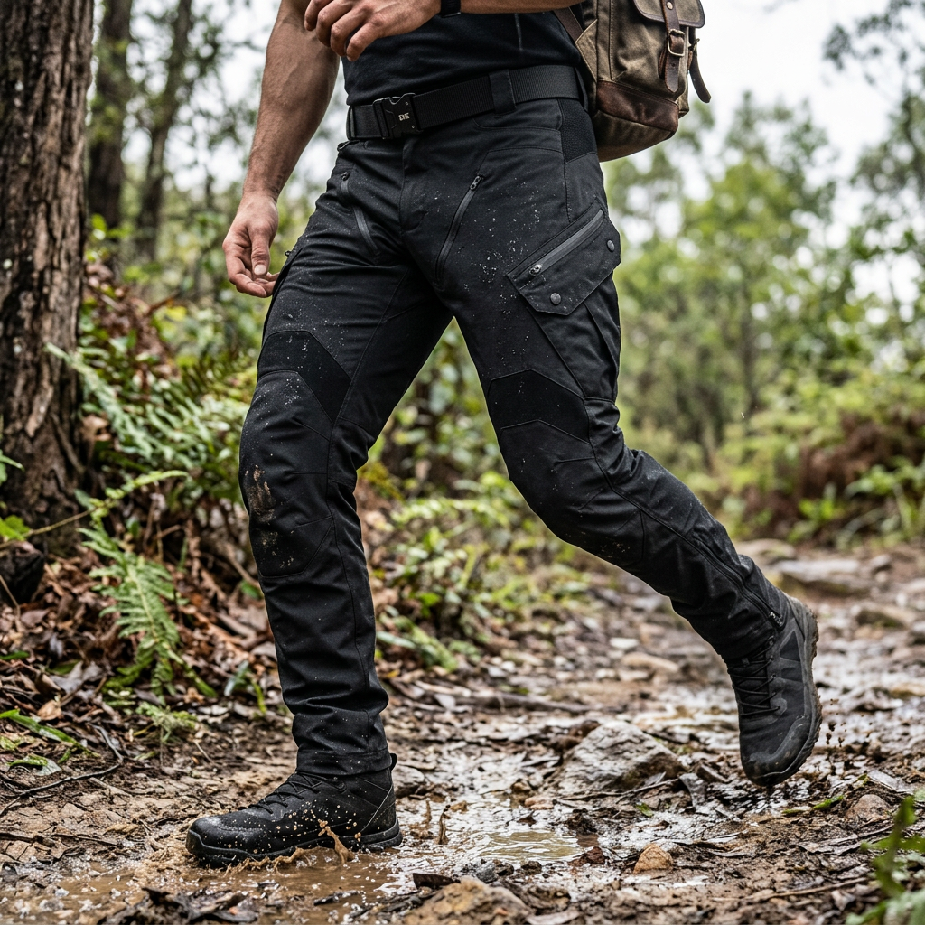 Louis | Men's Tactical Cargo Trousers - view 6
