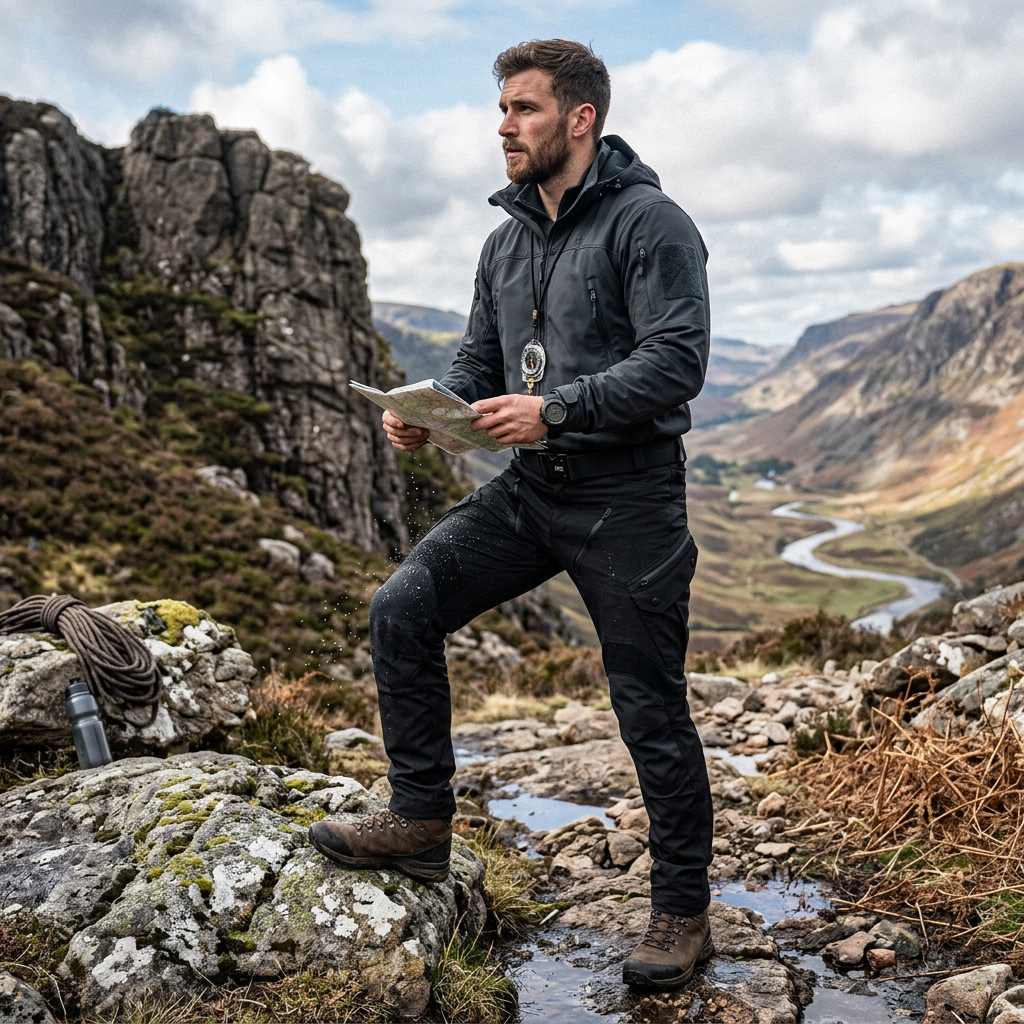 Louis | Men's Tactical Cargo Trousers - view 7