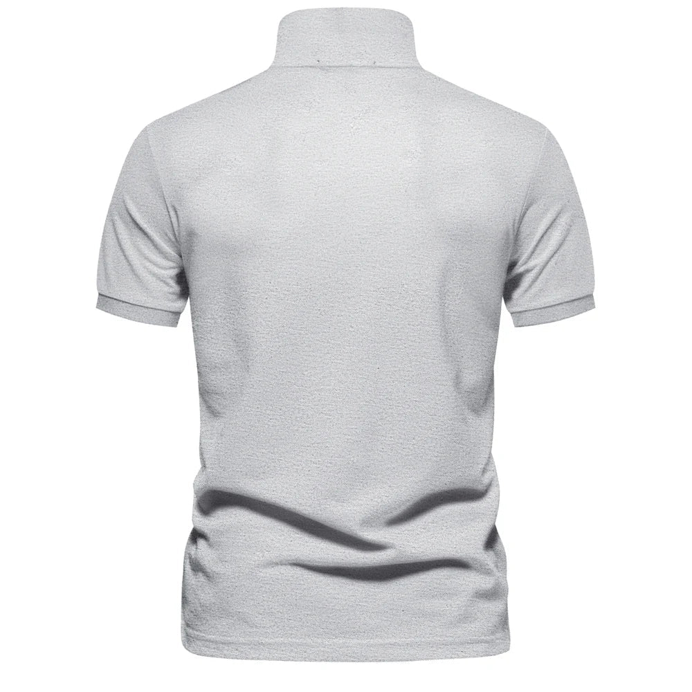 Lucas | Men's Short Sleeve Pique Polo Shirt - view 11