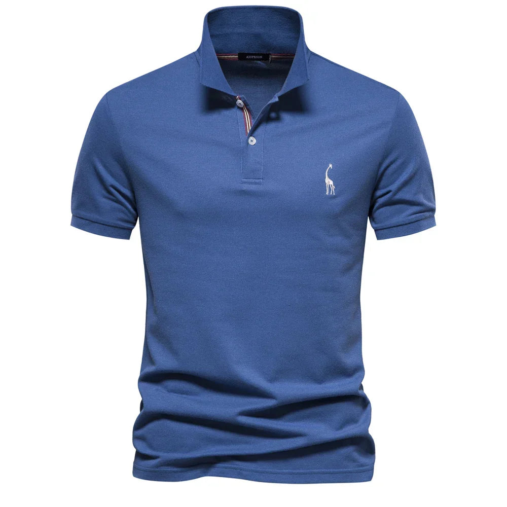 Lucas | Men's Short Sleeve Pique Polo Shirt - view 12