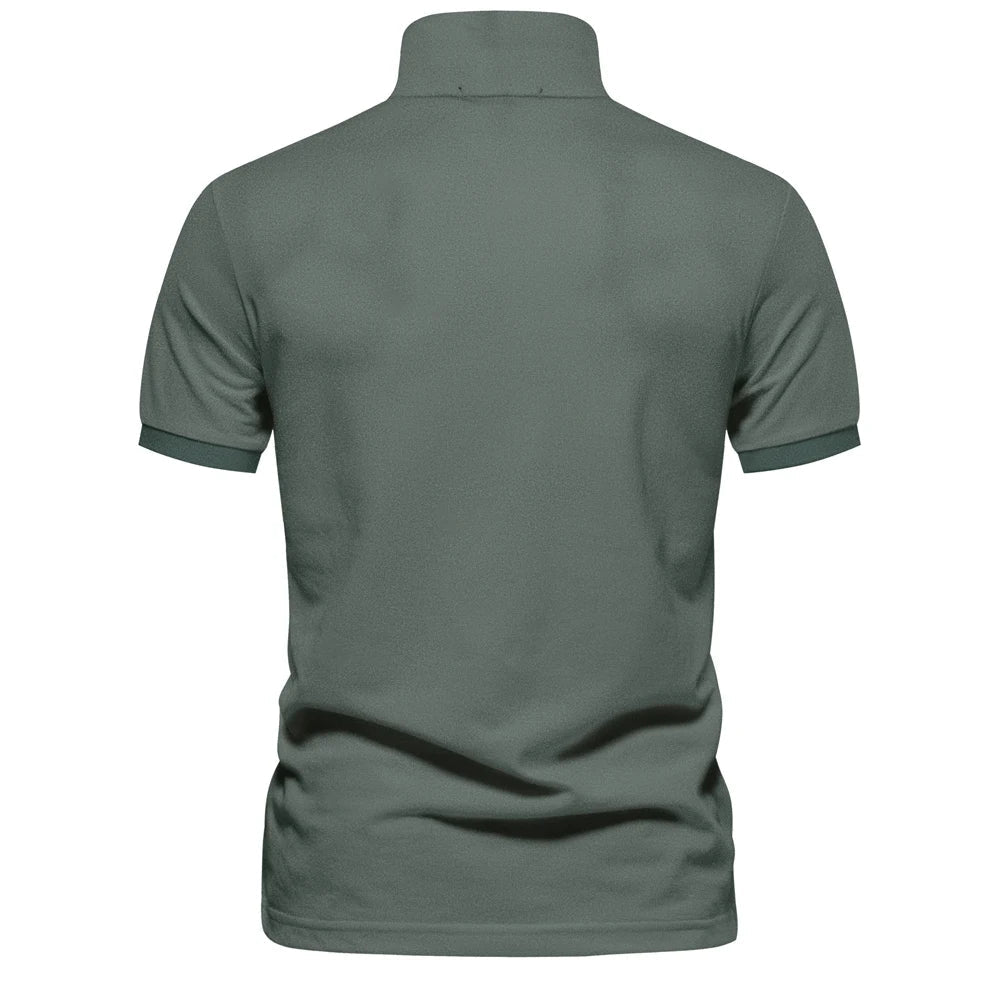 Lucas | Men's Short Sleeve Pique Polo Shirt - view 19
