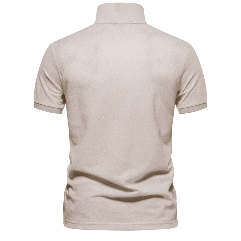 Lucas | Men's Short Sleeve Pique Polo Shirt - view 25