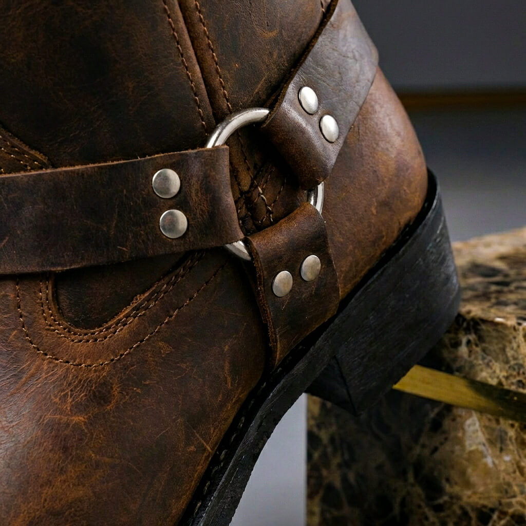 Ludvig | Cowboyboots för herr i skinn - bild 6