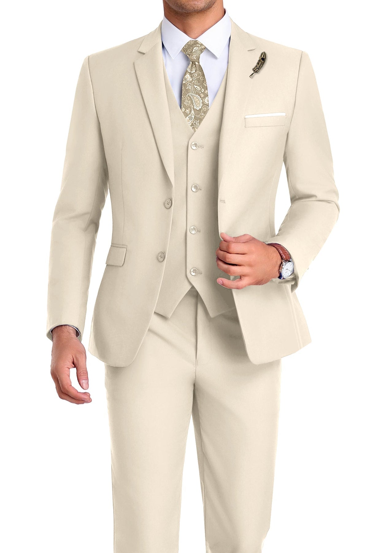 Martin | Tredelad kostym för herr med slim fit - bild 35