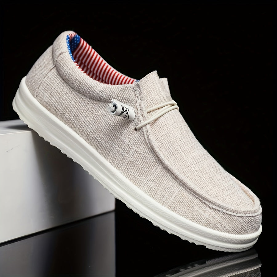 Oliver | Men's Canvas Slip-On Loafers - view 6