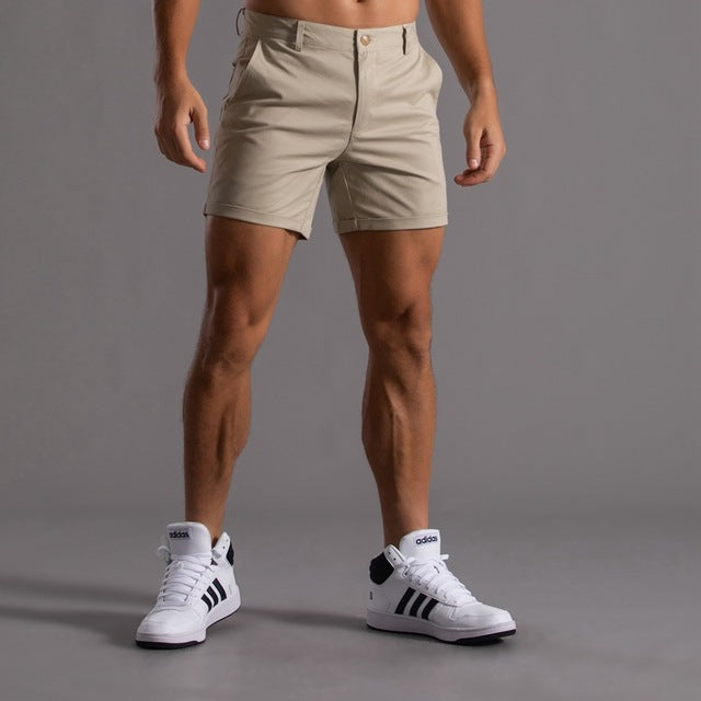 Oliver | Men's Chino Summer Shorts - Beige