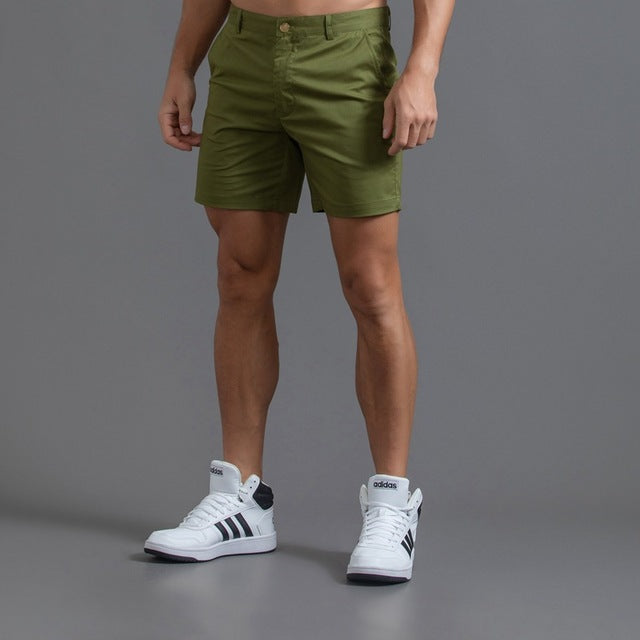 Oliver | Men's Chino Summer Shorts - Green