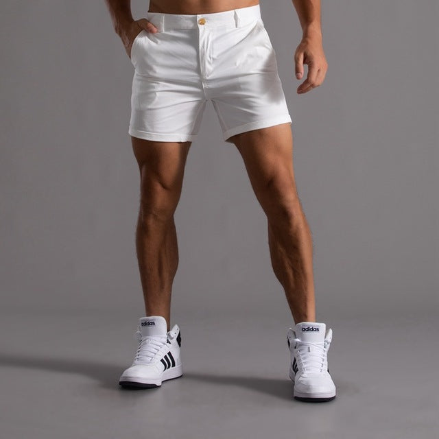 Oliver | Men's Chino Summer Shorts - White