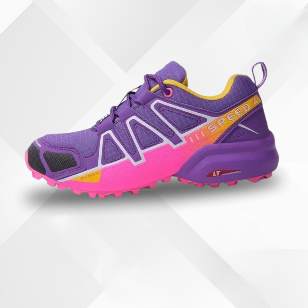 Reuben | Lightweight Trail Running Trainers - Purple