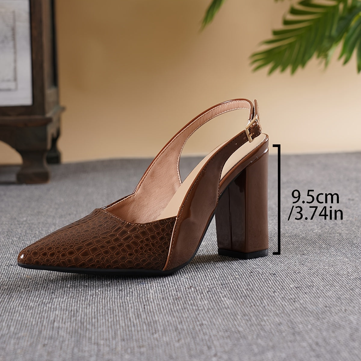 Ruby | Women's Pointed Toe Block Heels - view 9