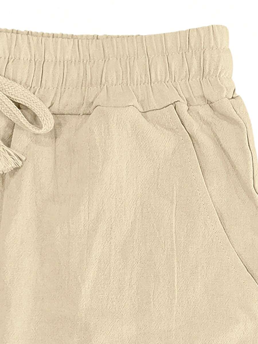 Sebastian | Men's Linen Drawstring Trousers - view 20