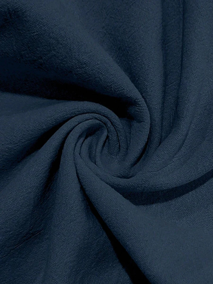 Sebastian | Men's Linen Drawstring Trousers - view 32