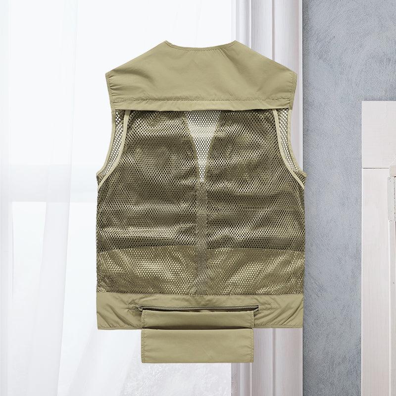 Timothy | Men's Multi-Pocket Utility Gilet - view 6